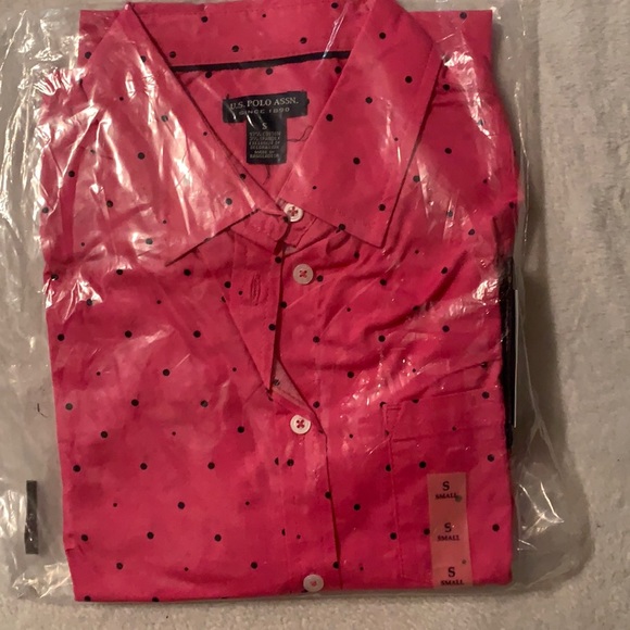 US polo assn button up long sleeve (New) - Picture 1 of 2